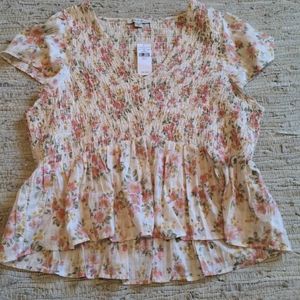 AE soft and sexy baby doll blouse